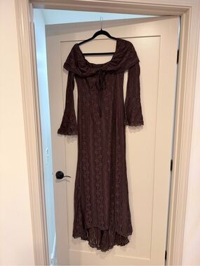 Lace Off-Shoulder Dress